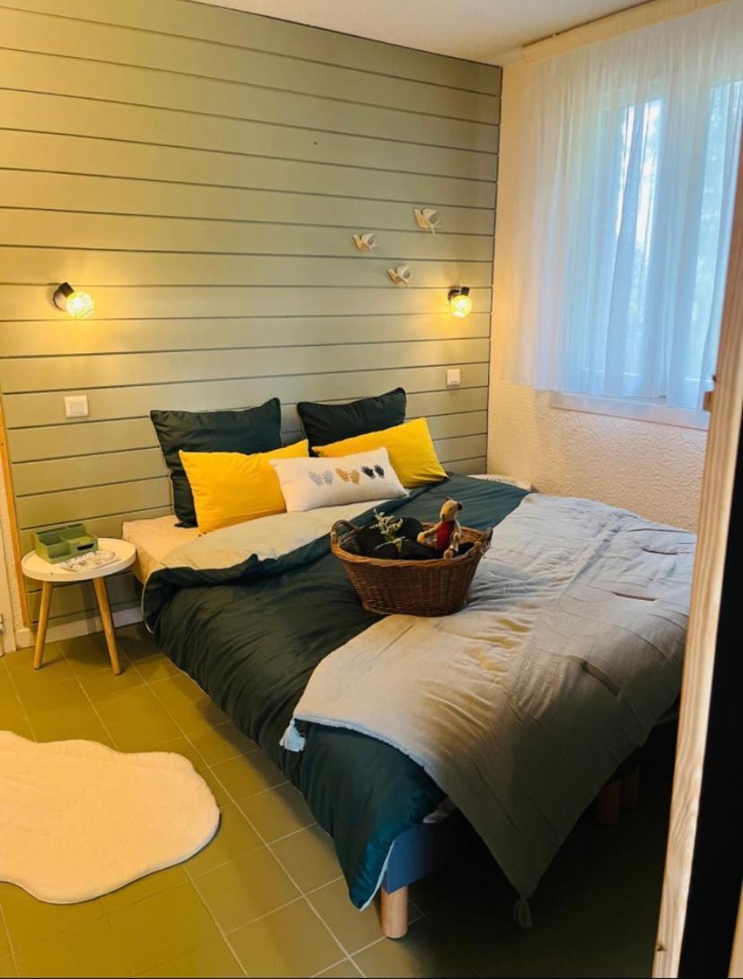 La Suite Unique - Le Jardin Sur Les Pyrenees- Vue Panoramique Montagne -Jardin Cloture Prive De 100M2-Parking-Linge De Lit Et Serviettes Compris- Bielle Bagian luar foto