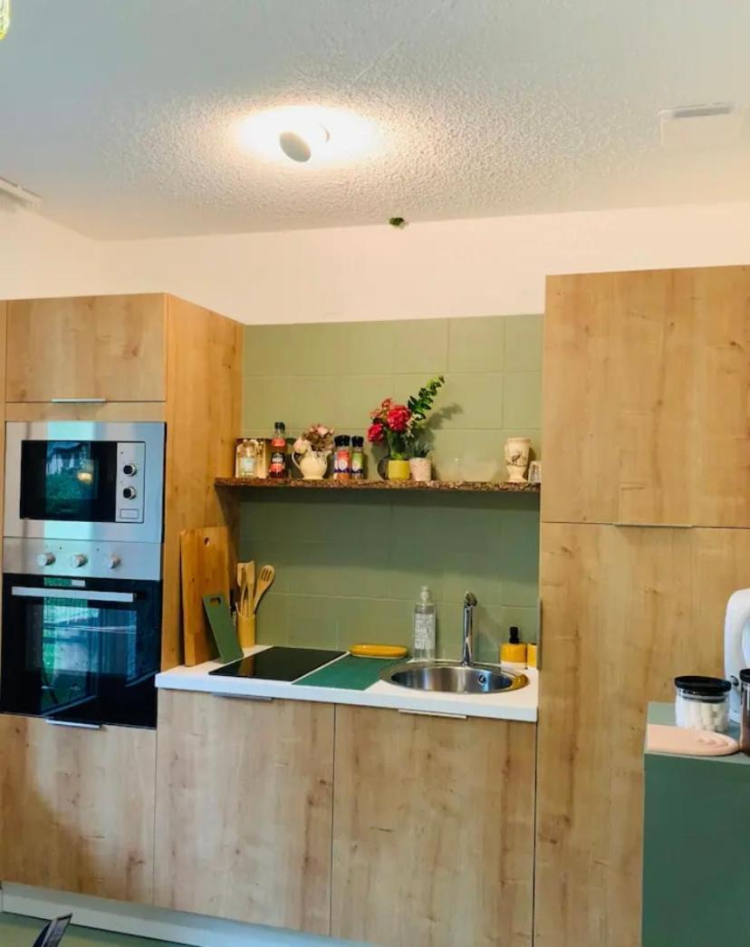 La Suite Unique - Le Jardin Sur Les Pyrenees- Vue Panoramique Montagne -Jardin Cloture Prive De 100M2-Parking-Linge De Lit Et Serviettes Compris- Bielle Bagian luar foto