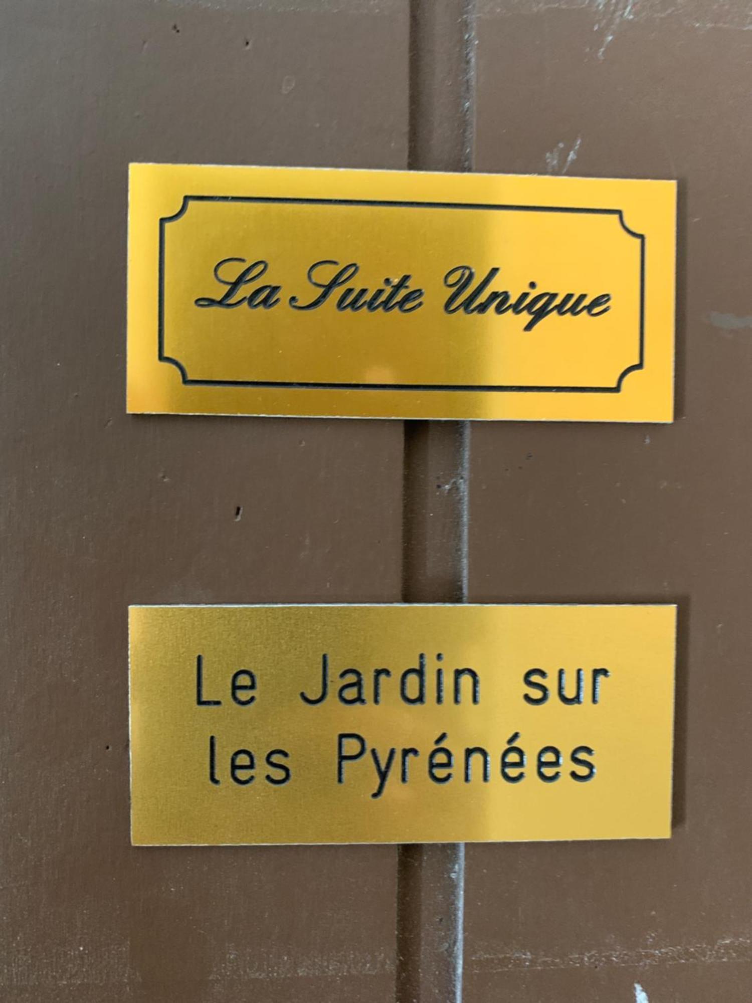 La Suite Unique - Le Jardin Sur Les Pyrenees- Vue Panoramique Montagne -Jardin Cloture Prive De 100M2-Parking-Linge De Lit Et Serviettes Compris- Bielle Bagian luar foto